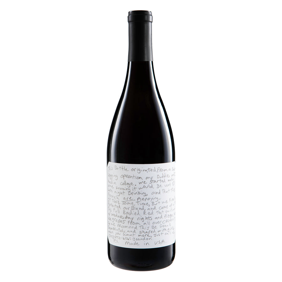 Sexual Chocolate by SLO Down Wines Napa